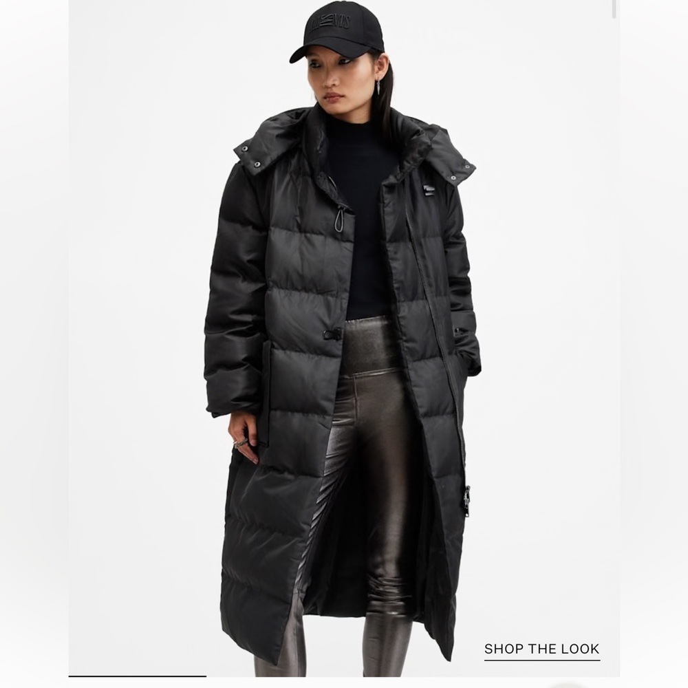 ALLANA FUNNEL NECK RECYCLED PUFFER JACKET